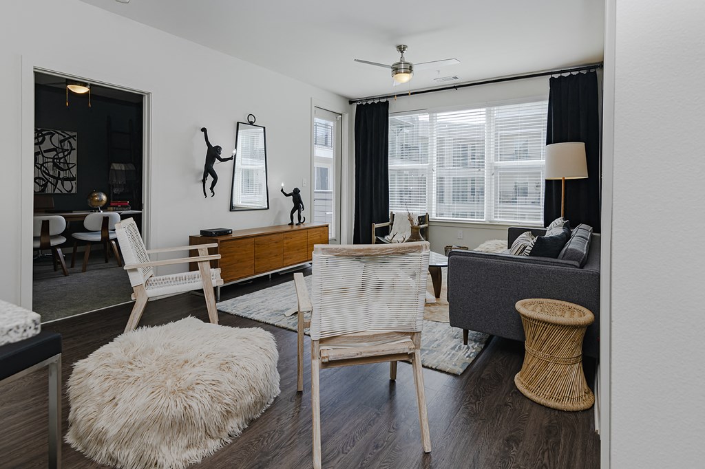 Spacious living area