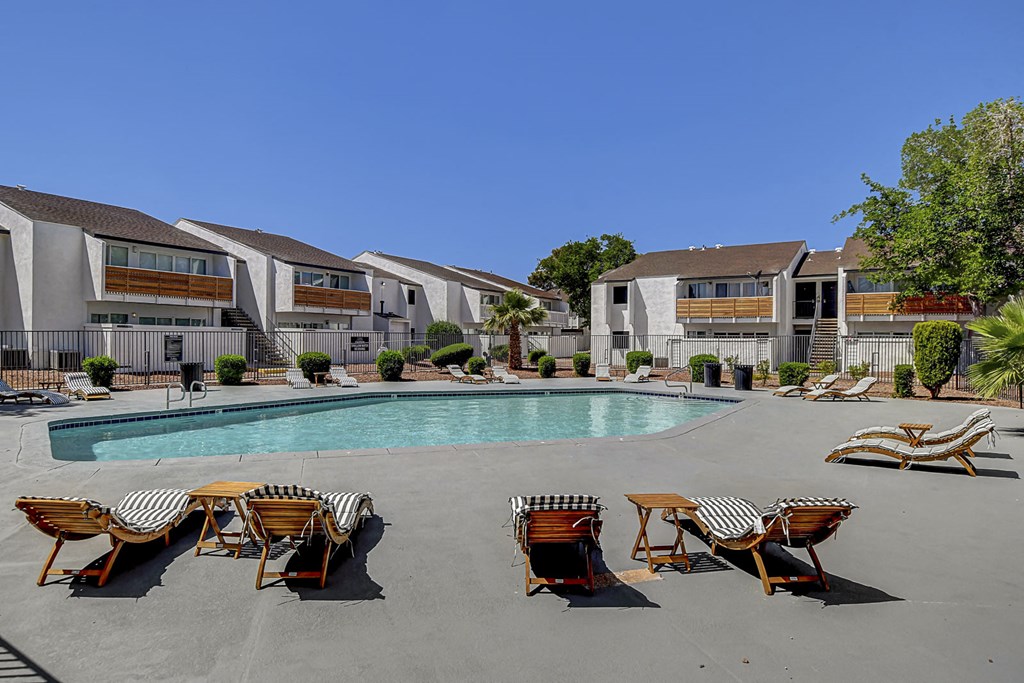 take a dip in our resort style pool