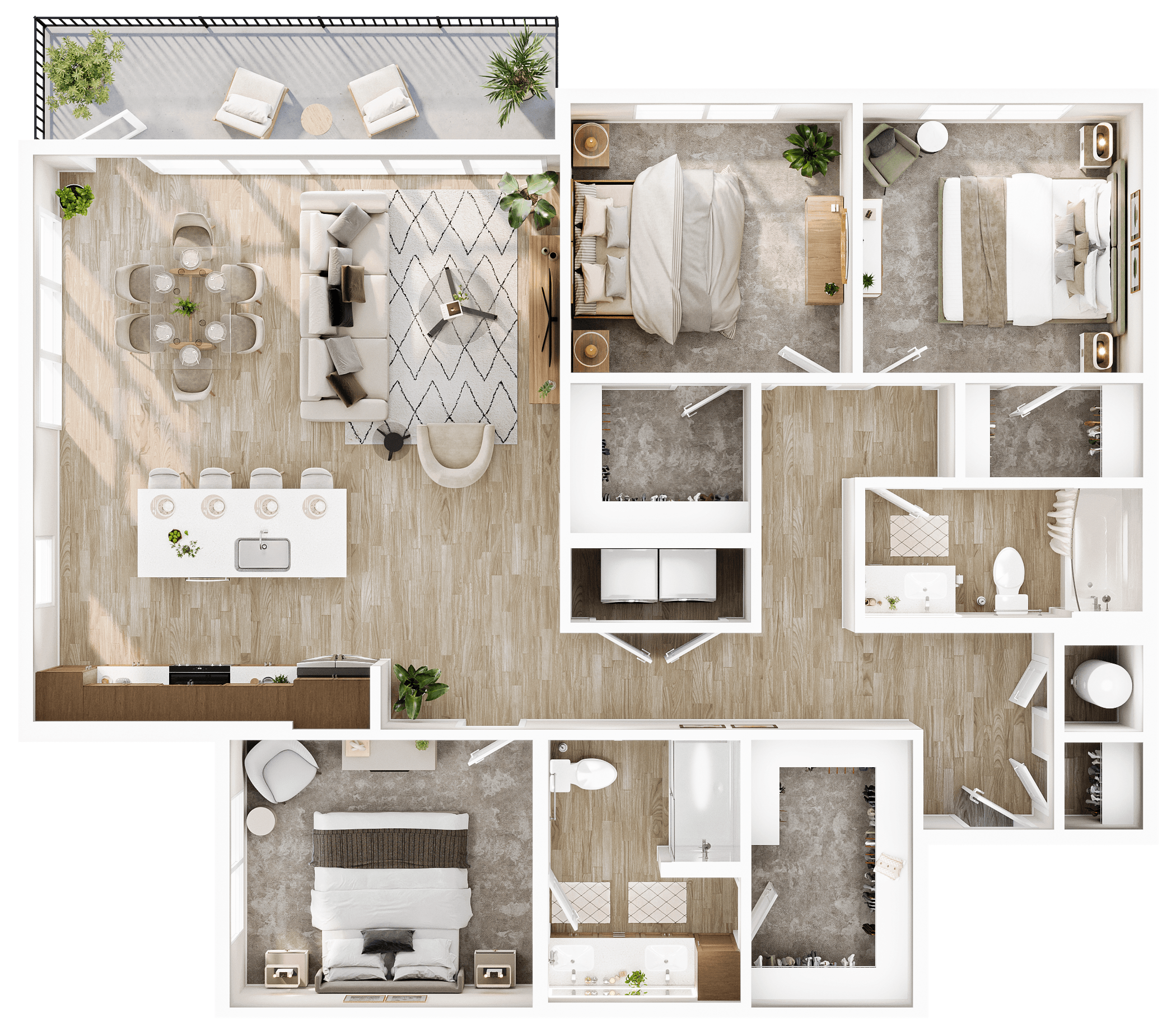 Achilles floorplan