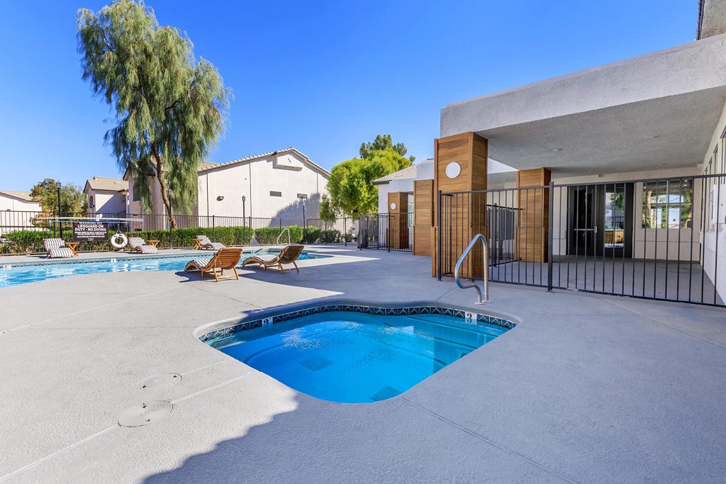 take a dip in our resort style swimming pool