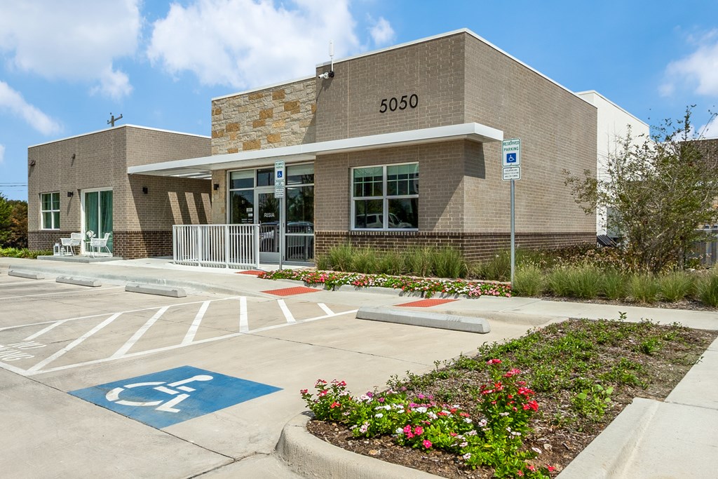 A building with the number 5050 on it.