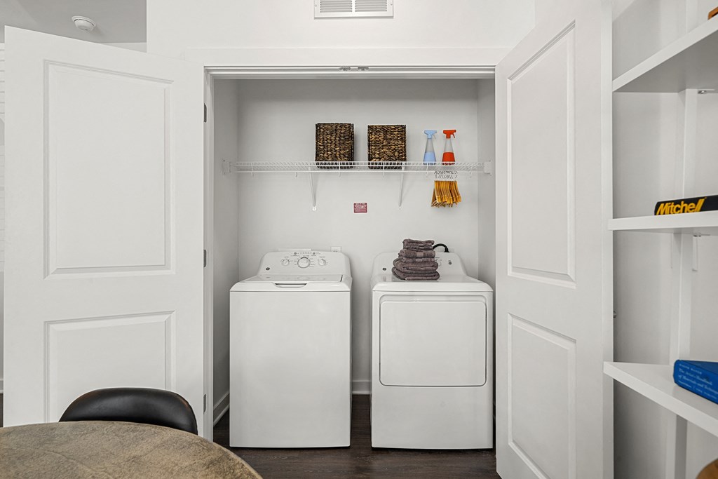 In-home washer and dryers