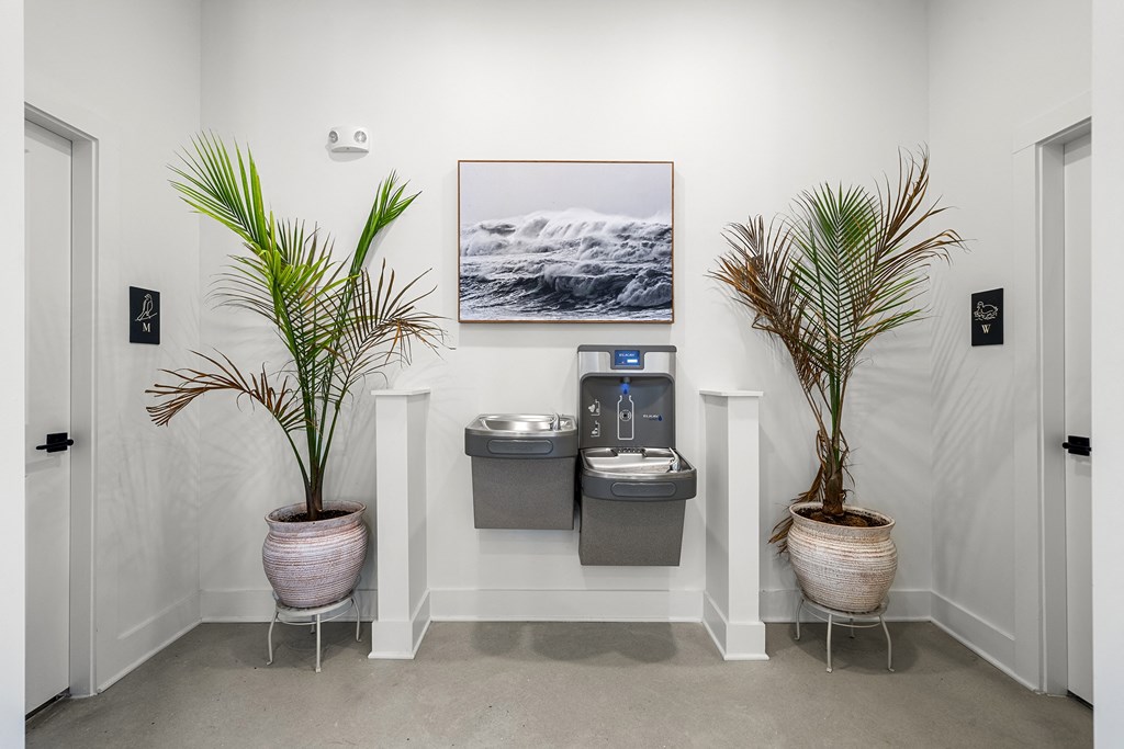 Exterior entrance to gym