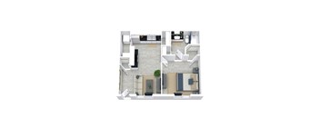 2 bedroom floor plan apartments in the galleria tx