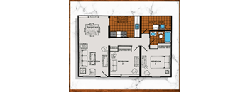 a floor plan of a home