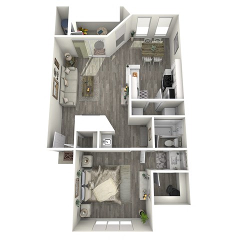 our apartments have a spacious floor plan