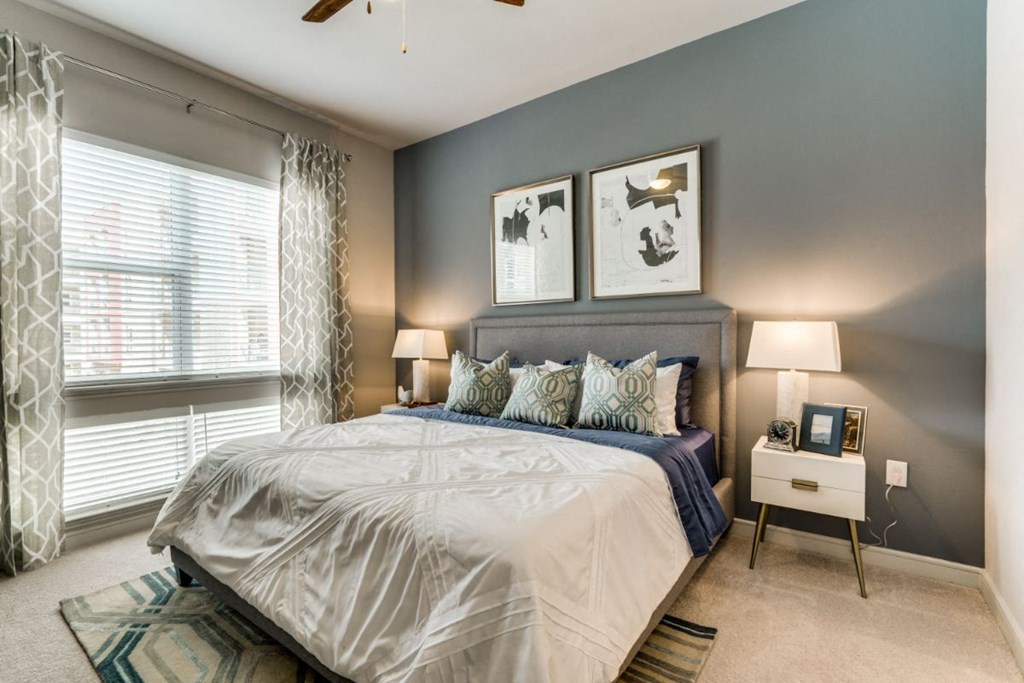 bedroom space in our luxury las colinas apartments