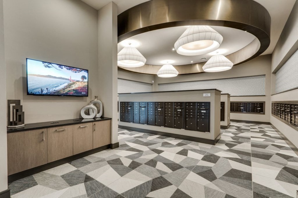 mailroom space in our luxury las colinas apartments