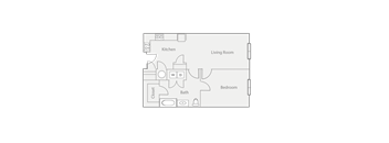 bedroom floor plan | apartments in pittsburgh pa | the mille brookhaven apartment