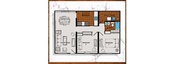 a floor plan of a house
