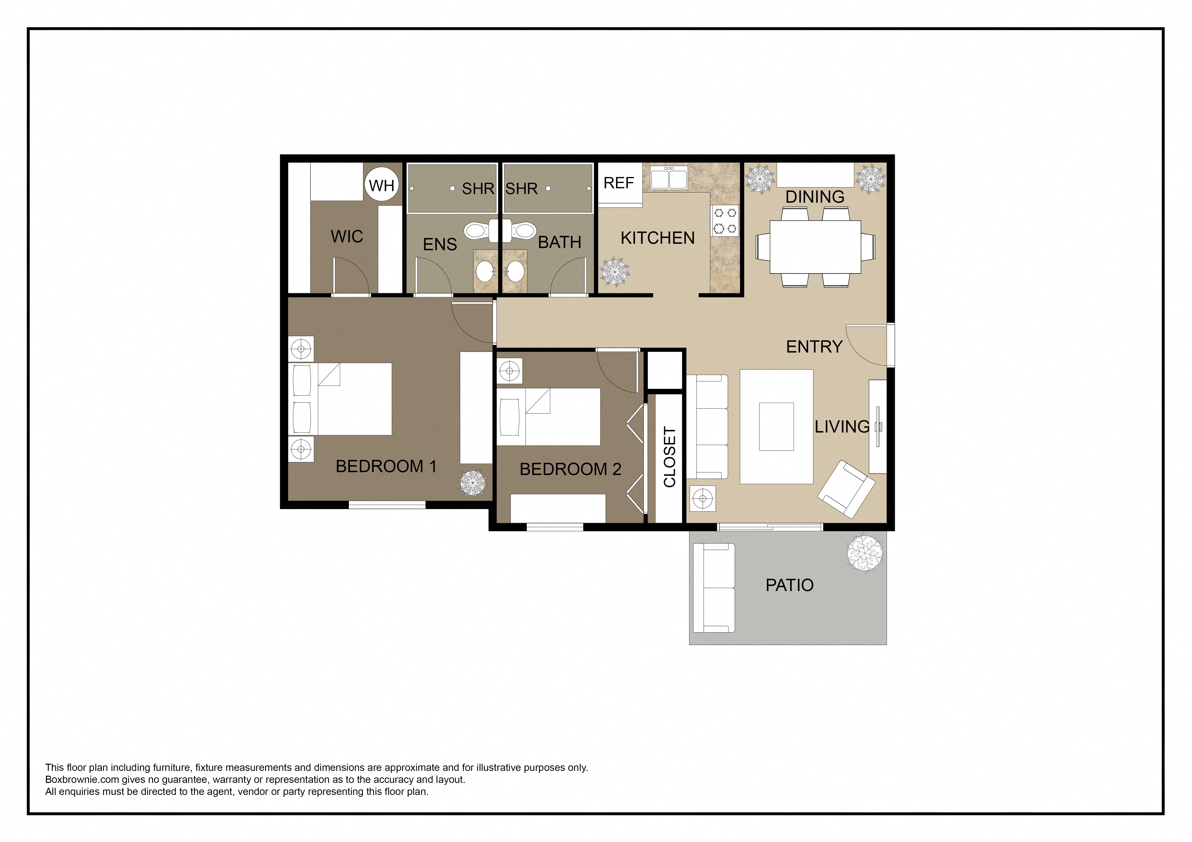 this floor plan is an approximation and may not include the most recent information