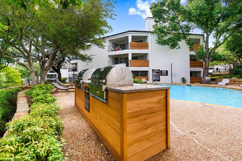 our apartments offer a clubhouse with a swimming pool
