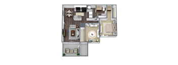 1 Bedroom 1 Bathroom