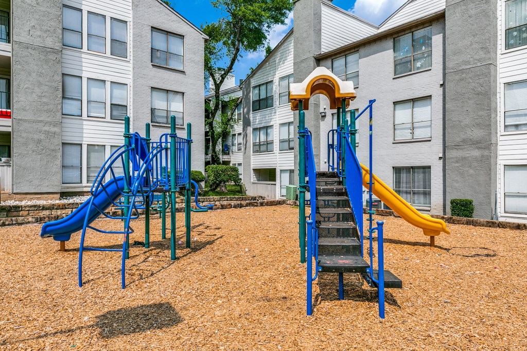our playground is in front of our apartments