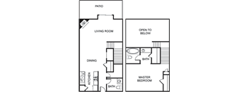a floor plan of a house