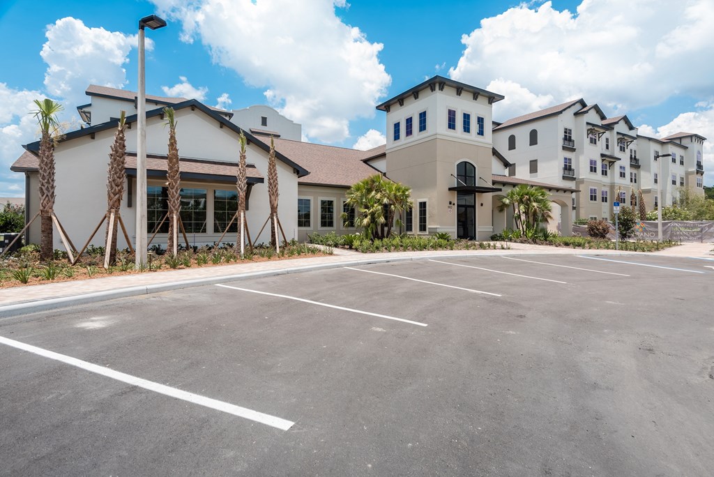 Exterior of leasing office