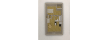 a drawing of a floor plan of a house