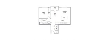 a floor plan of a house