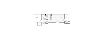 the floor plan of hillside house