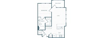 a floor plan of a two bedroom apartment