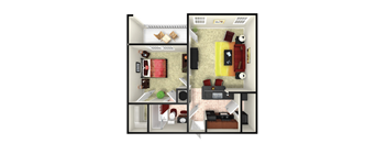 floor plan options in our apartments in webster tx