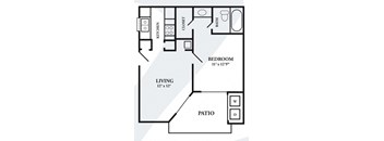 A1 floor plan in austin texas apartments