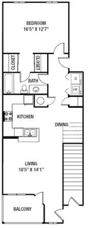 floor plan photo of the enclave at tranquility lake apartments in riverview, fl