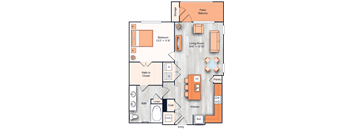 the floor plan of wyndham deerfield beach resort