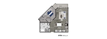 A 10 bedroom house plan with a living room, dining room, kitchen, pantry, bathroom, and wine cooler.