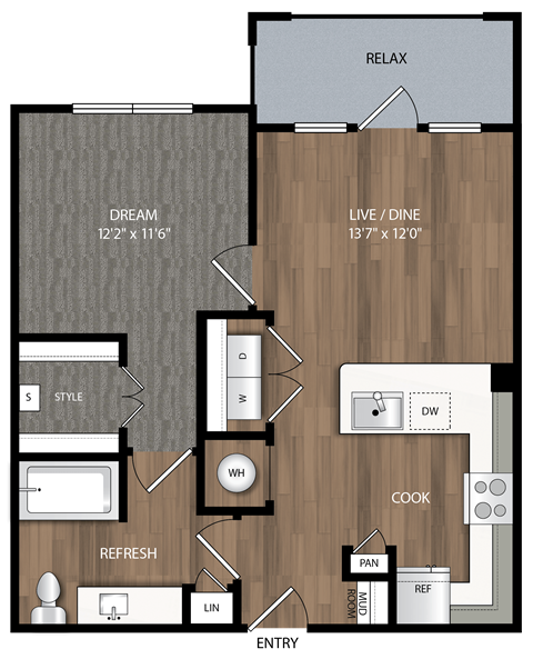 a2 floor plan in midland tx apartments