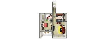 floor plan options in our apartments in webster tx