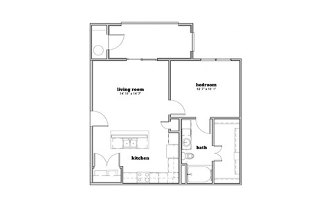 a black and white floor plan of a residence