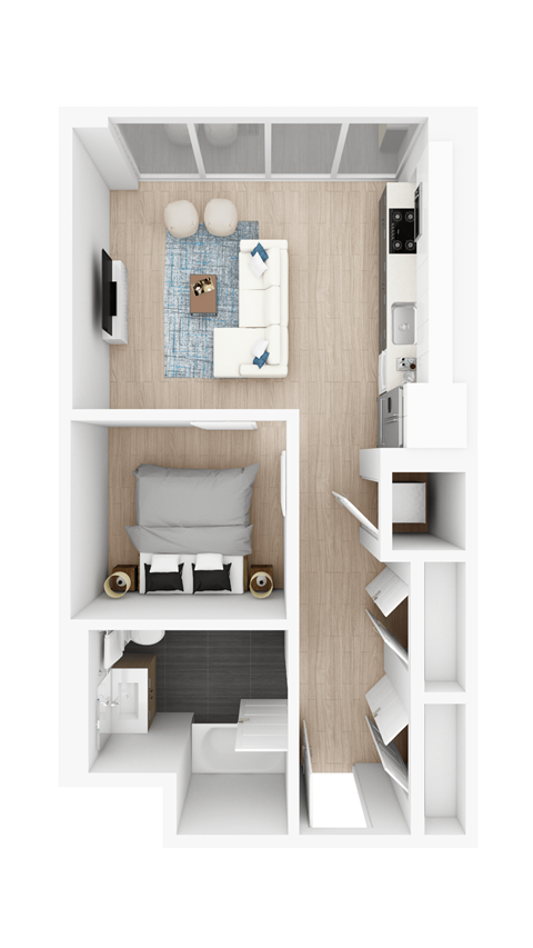 4555 North Sheridan Road Studio-2 Beds Apartment for Rent - Photo Gallery 33