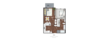 A 3 bedroom apartment is for sale.