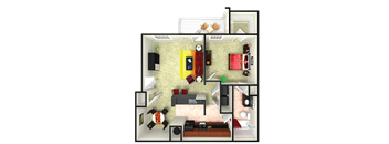 floor plan options in our apartments in webster tx