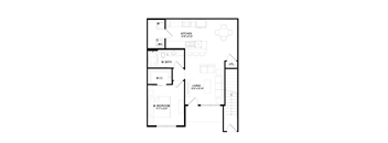 A3U Floor Plan at Hermosa Village, Leander, TX
