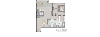 the floor plan ofasseasseasse apartments