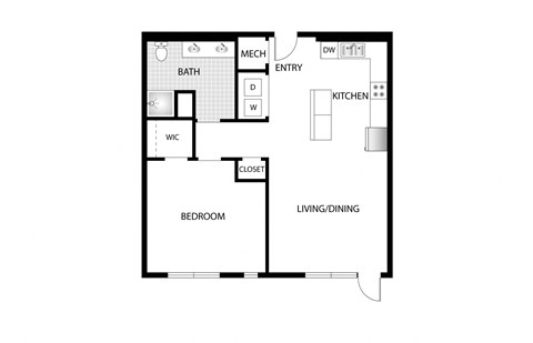 an illustration of a floor plan of a house