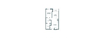 bedroom floor plan | luxury apartments in brooklyn heights | the mille brookhaven