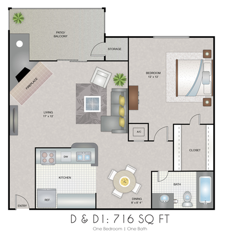 the floor plan of cypress