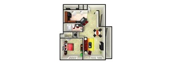 floor plan options in our apartments in webster tx