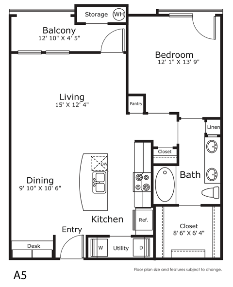 a floor plan of a small house