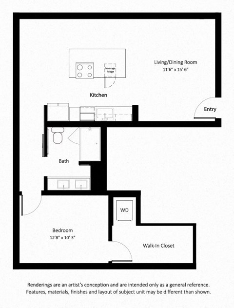 One bedroom apartment  North Scottsdale