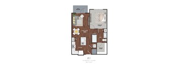 1 bedroom apartments humble