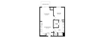 A black and white image of a house floor plan.