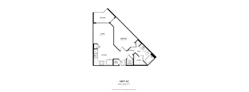 the ninth floor unit a2 floor plan