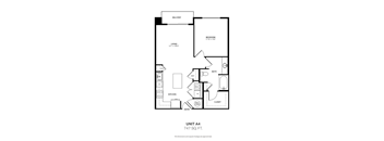 the unit a4 floor plan