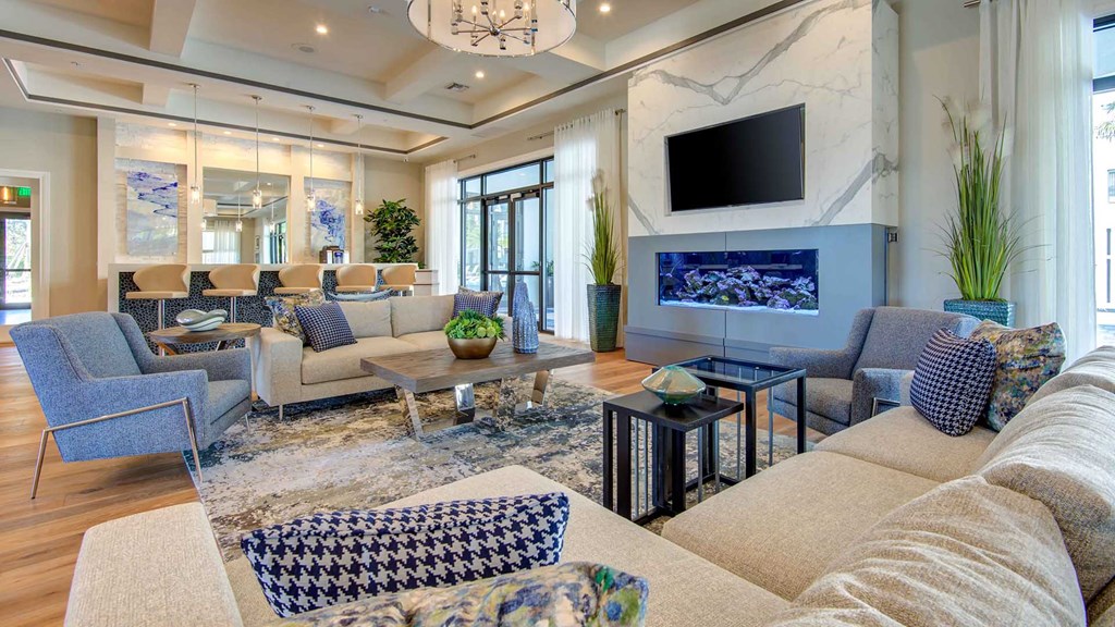 Clubhouse sitting area