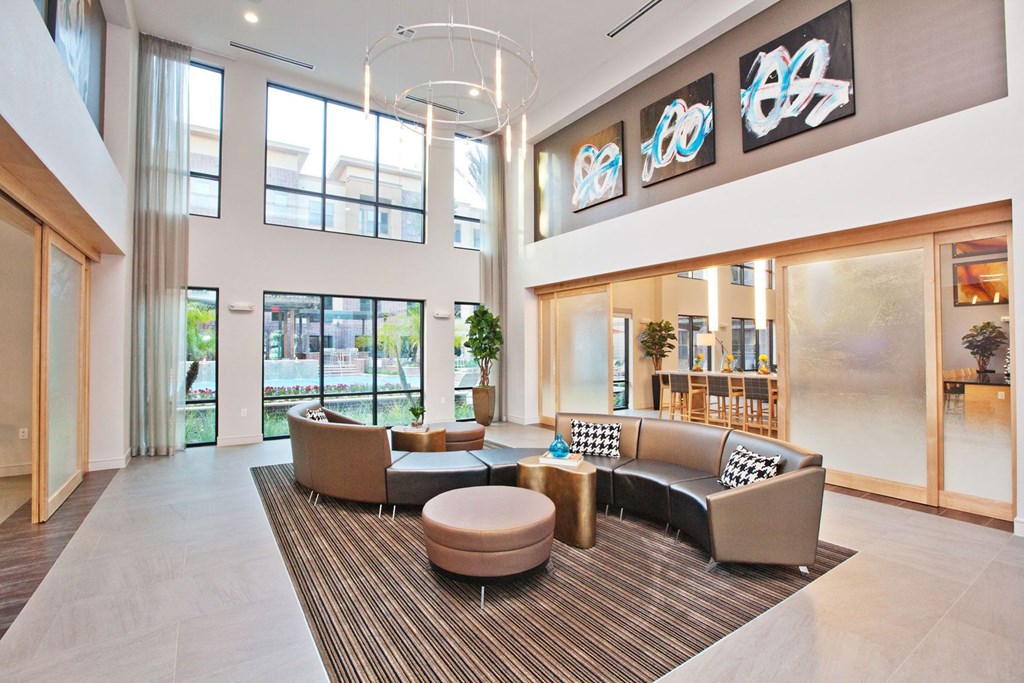 resident lounge in houston texas apartments