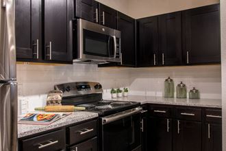 kitchen space in our euless apartment community